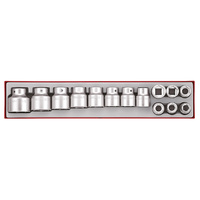 Teng 14Pce 3/4" Dr. Socket Set 19-50mm - TTX-Tray