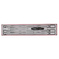 Teng 5Pce 3/8" Dr. Spark Plug Long Socket Set - TTX-Tray