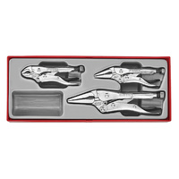 Teng 3Pce Power Grip Plier Set -Ttz-Tray
