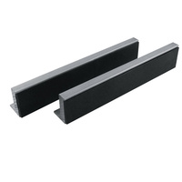 ITM Soft Vice Jaws Magnetic, Rubber Face 125mm