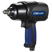 ITM Impact Wrench, Pistol Style, 1/2" Dr, 500 Ft/Lb, 2.59Kg
