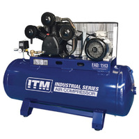 ITM Air Compressor, Belt Drive Stationary 3 Phase, 10hp, 270Ltr, FAD 1143 L/Min
