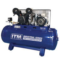 ITM Air Compressor, Belt Drive Stationary 3 Phase, 5.5hp, 200Ltr, FAD 507 L/Min