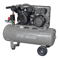 ITM Trade Air Compressor, Belt Drive, 2.2hp 50Ltr FAD 170L/Min