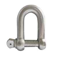 ITM Dee Shackle, Commercial Galvanised, 8mm Body