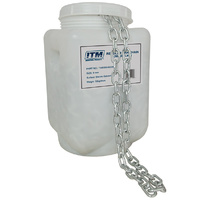 ITM Regular Link Chain, Galvanised, 50Kg Drum, 3mm Body