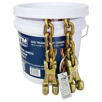 ITM G70 Transport Chain With Claw Hooks At Each End, 6 Tonne Lashing Capacity, 9M Length
