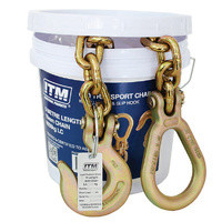 ITM G70 Transport Chain With Lug Link & Slip Hook, 6 Tonne Lashing Capacity, 5M Length