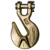 ITM G70 Clevis Grab Hook With Wings, 2.3 Tonne Lashing Capacity, 6mm Chain