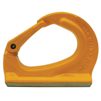 ITM G80 Components, Weld-On Safety Excavator Hook, 1 Ton