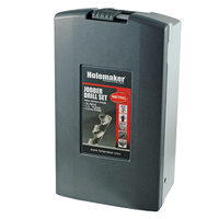 Holemaker Jobber Drill Set In ABS Case, 118° Split Point, 25Pce, 1.0-13.0mm X 0.5