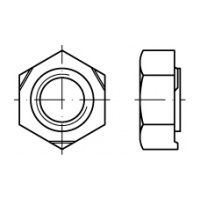 M3 Metric Coarse Hexagon Weld Nut DIN 929 A2-70 Stainless Steel