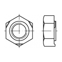 M4 Metric Coarse Hexagon Weld Nut DIN 929 A2-70 Stainless Steel