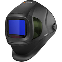 Tecmen® iExp 950S Auto Helmet (XX Large) Flip Front / Grinding Visor 950 ADF Variable Shade 5-13 Black