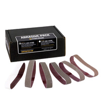 Worksharp Replacement Belt Pack, 5Pce Stiff Re-Profiling Belt Assortment, T/S Wssako81115