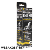 Worksharp Replacement Belt Pack, 5Pce Assorted, T/S Wssako81115 Ken Onion Blade Grinder Att