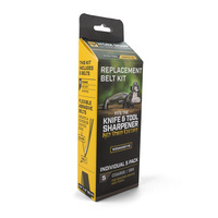 Worksharp Replacement Belt Pack, 5Pce X65 Coarse, T/S Wskts-Ko & Wssako81111