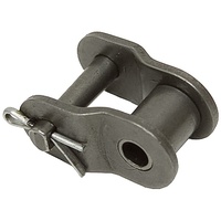 415RIV-OL KCM Japan Premium Offset/Half Link 1/2 In Pitch x 3/16 In Wide Simplex 