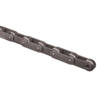 C2042RIV KCM Japan Premium Roller Chain 1 Inch Pitch Double Pitch Large Roller - Box of 10' Length
