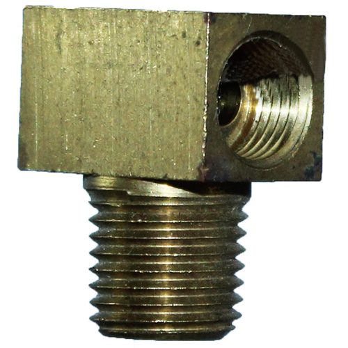 02N61M-0404 #61M 1/4 Tube x 1/4 NPT Inverted Flare Male Branch Tee (02-N61M0404) 
