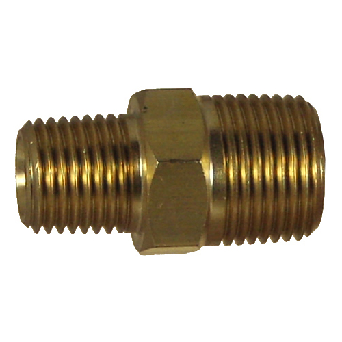 0373-04N02 #73 1/4 BSPTx1/8 NPT Reducing Nipple