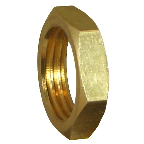 0374-M28E #74 M28x1.5 Nickel Plated Lock Nut
