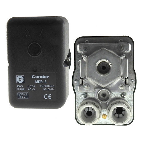 3010550 Condor MDR2/600 Pressure Switch Single Port 600 Kpa