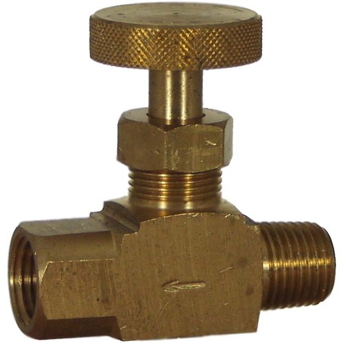 04-NV40404 NV404 1/4 MxF Needle Valve