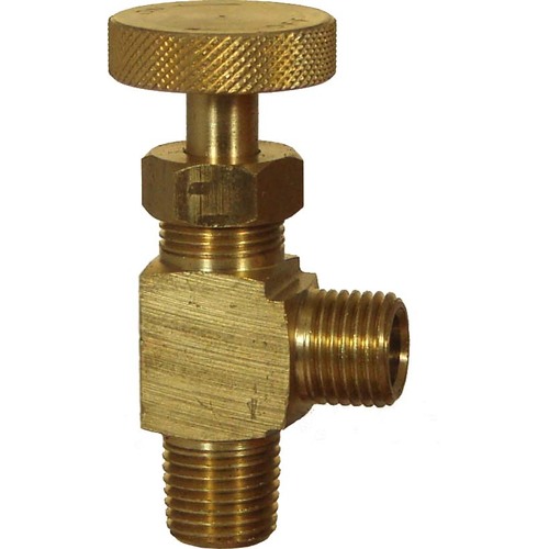 04-NVA5002 NVA50 1/8x1/8 Male Elbow Needle Valve