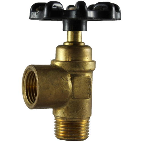 04-V405P-8-8 Truck Valve 1/2 NPT Female X 1/2 NPT Male. Right Angle