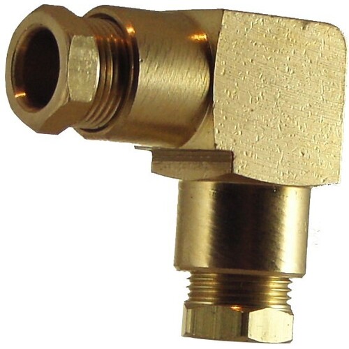 05-011-06 Y11 3/8 Tube Internal Compression Union Elbow (1105Y)