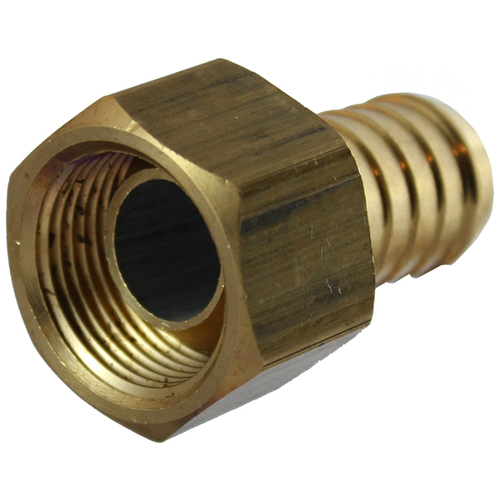 06-005-0302 P5 3/16 Barb X 1/8 BSPP Nut & Tail - Cone Seat