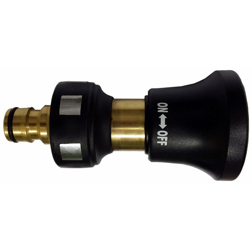 07-FN12 3/4'' Brass Fire Nozzle C/W Tap Adaptor