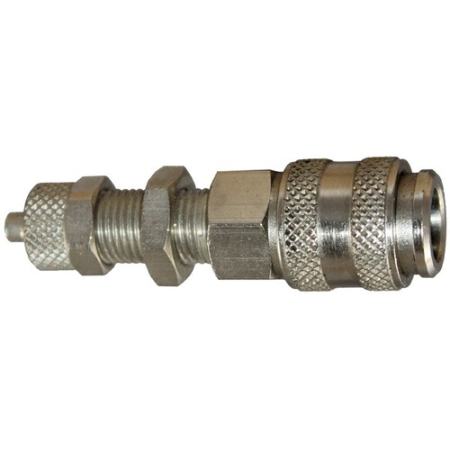 08-C5055-06 6mm Tube Camozzi QR Bulkhead Coupling