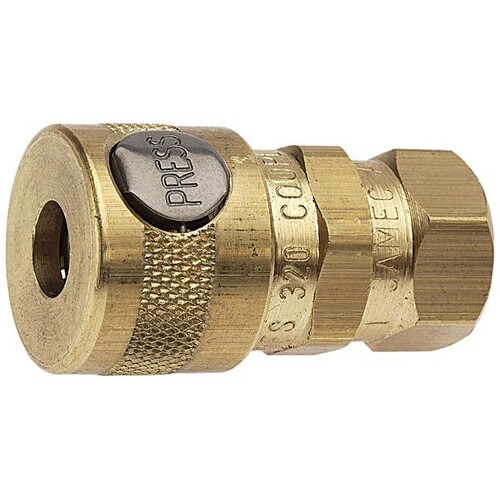 08-J320F4 1/4 BSP Female 320 Series Coupling
