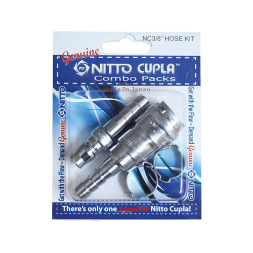 08-NC6K 3/8 Nitto Hose Cupla Kit