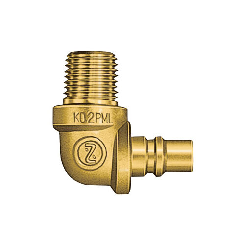 08-ND-K01PML 1/8 Male 90 Deg Nitto Die Mold Cupla Plug