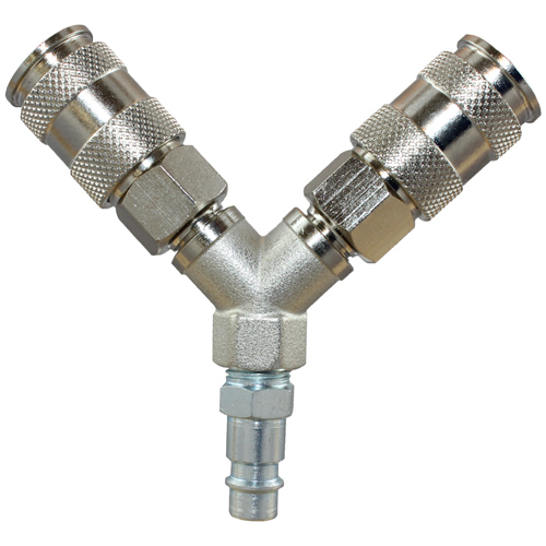 08-SR500TWT Euro CEJN 320 Style Twin Coupling & Adaptor