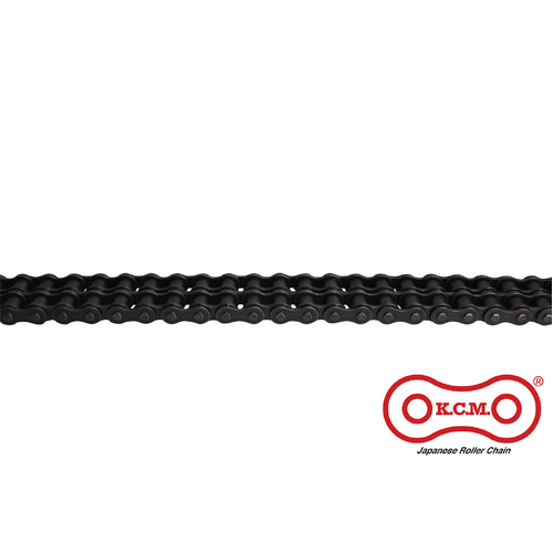 08B-2 KCM Premium Roller Chain 1/2 Inch Pitch BS Duplex - Price per 10' Roll