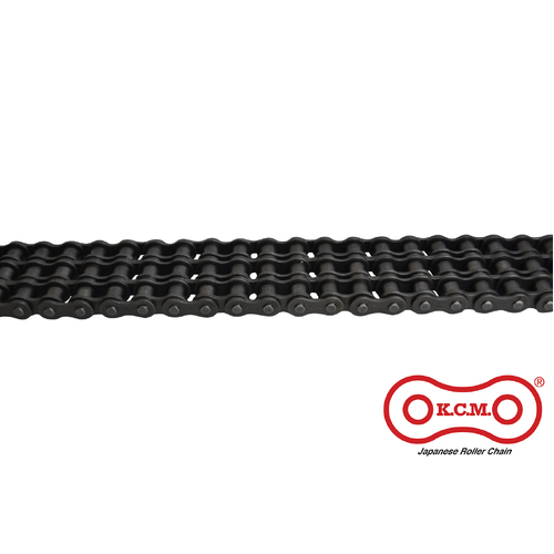 08B-3 KCM Premium Roller Chain 1/2 Inch Pitch BS Triplex - Price per foot