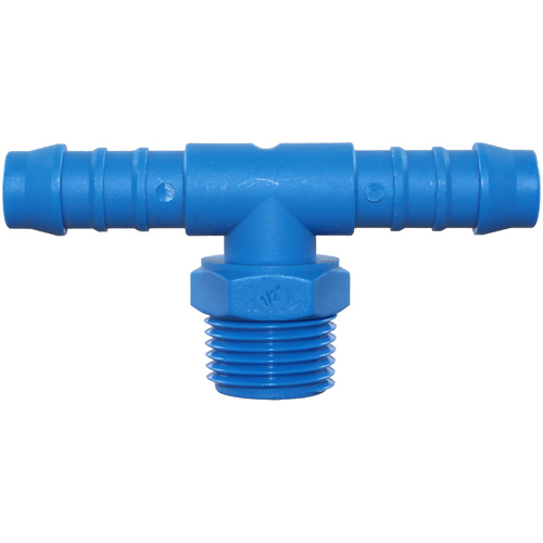 09-612-0404 P12N 4mm Hose x 1/4 BSPT Nylon Male Branch Hose Tee