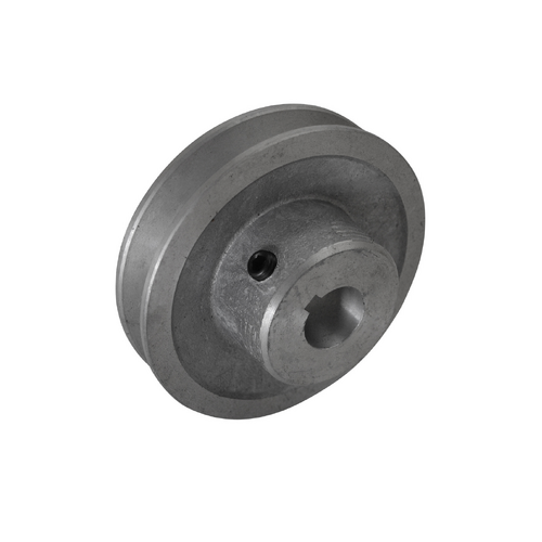 254mm (10") A Section Aluminium Pulley 1 Groove Pilot Bore - 1/2"