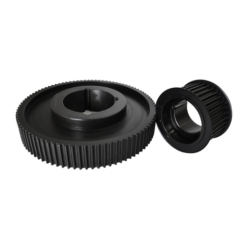 14M Timing Pulley 112 Tooth 85mm wide Taper Lock Centre