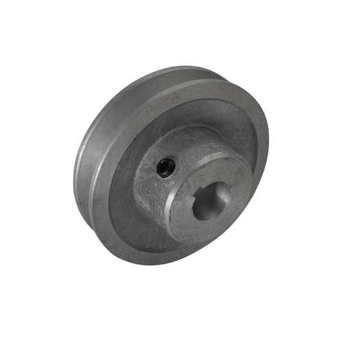 305mm (12") B Section Aluminium Pulley 1 Groove Pilot Bore - 1/2"