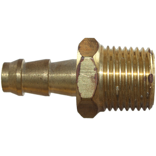 12-BP3-0608 3/8 Hose x 1/2 BSPT Male Brass Swivel (2200psi)