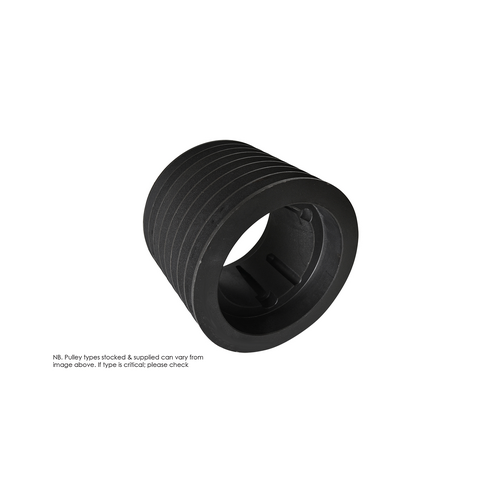 1250mm SPC Section Cast Iron Pulley 8 Groove Taper Lock Centre