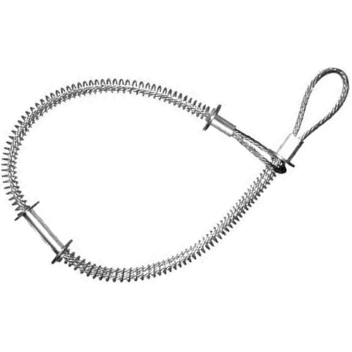 15-WHH02-28 1/8'' Hose To Hose Whipcheck - 28'' Long (710mm)