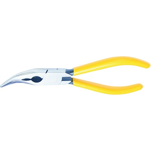 KC Tools 200mm Pliers, 45 Degree Bent Nose