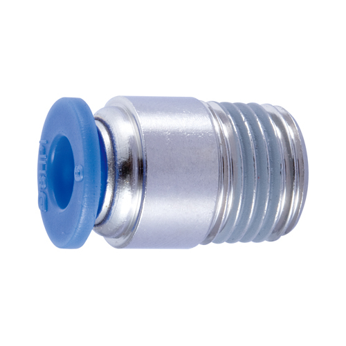 20-M003SH-0402 QFM3SH 4mm Tube x 1/8 BSPT Push-In Hex Socket Head Male Conn