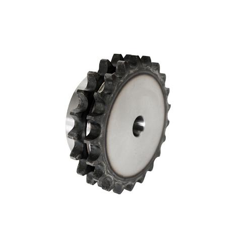 12 Tooth BS Sprocket 20B 1-1/4 Inch Pitch Duplex Pilot Bore Centre